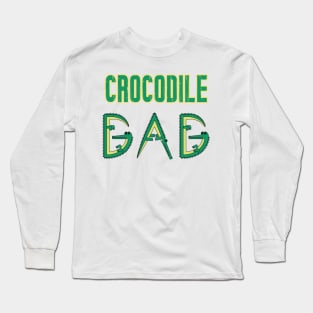 Crocodile Dad Long Sleeve T-Shirt